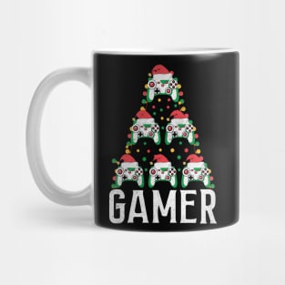 Game Controller Christmas Tree Gamer Christmas Ugly Sweater Video Gaming Xmas Pajama Mug